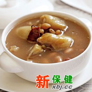 雞腳花生暖身湯